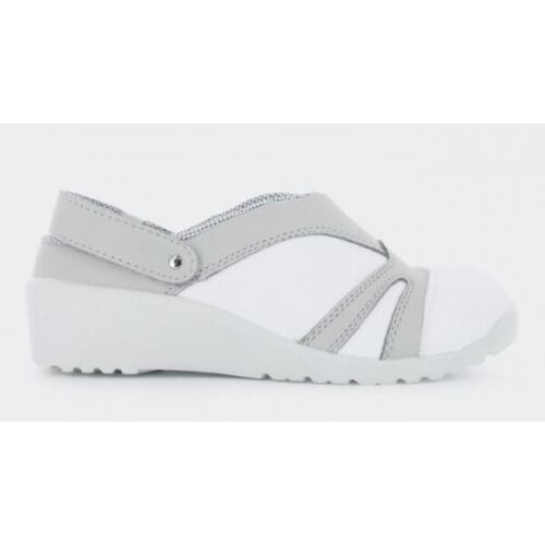 SABOT SECURITE FIONA MICRFIBRE BLANC/GRIS
