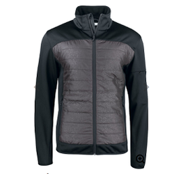 VESTE RETRO-REFLECHISSANTE FEMME CUSTER NOIR 100% POLYESTER REF.020934