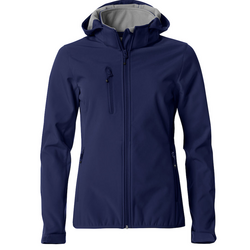 VESTE BASIC HOODY SOFTSHELL FEMME A CAPUCHE 280G REF 0200917