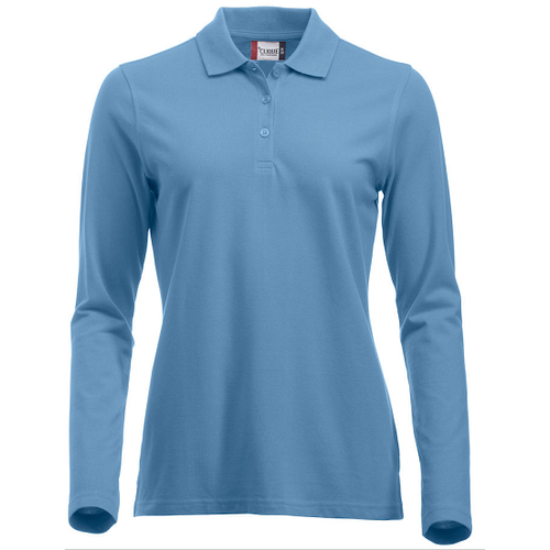 POLO FEMME MARION ML MAILLE PIQUEE COTON 200g R&eacute;f.028247