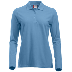 POLO FEMME MARION ML MAILLE PIQUEE COTON 200g R&eacute;f.028247