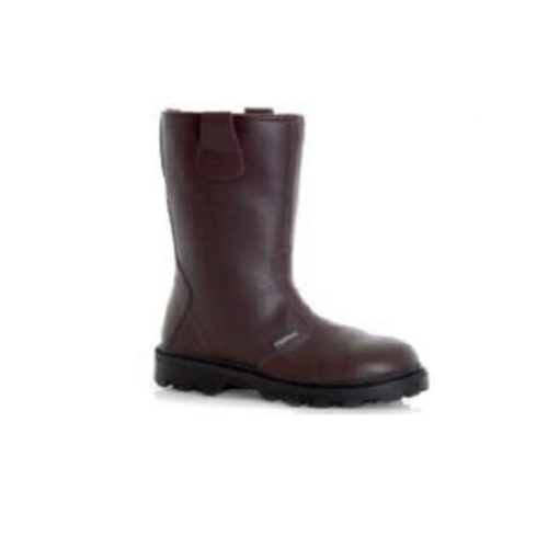 BOTTE SECU. UNITANO COMP.FOURREE CUIR MARRON  EN345 S3 UNITANO