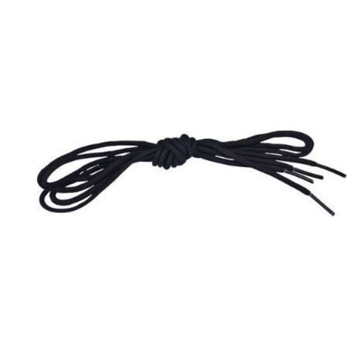 LACET NOIR  ROND 120 CM  LA PAIRE