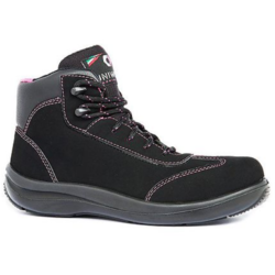 CHAUSS.SECU. LOVELY FEMME HAUTE NOIR/ROSE S3