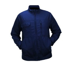 BLOUSON TYPHON PLUS MARINE  COTON/POLY ET ELASTHANNE 290G STAN REF.09TYEM