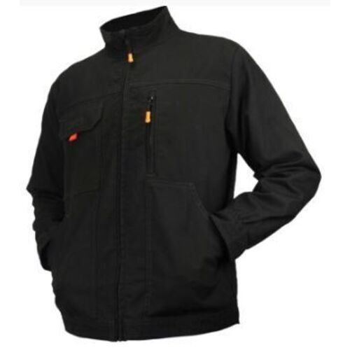 BLOUSON TYPHON PLUS NOIR COTON/POLY ET ELASTHANNE 290G STAN REF.09TYEN