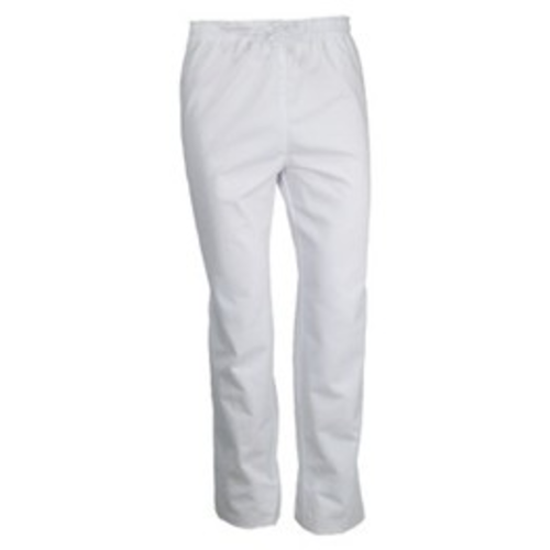 PANTALON CORDON BLANC TAILLE ELAST/ BAS PRESS PC 245G PADY  REF.PADY24-B/01B110