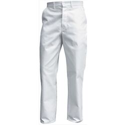PANTALON BASIC CP BLANC R&eacute;f.01C110