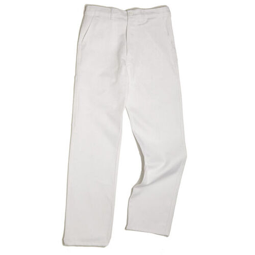 PANTALON BASIC ECO 100% COTON BLANC 01A110
