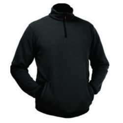 SWEAT MARCO TYPHON GRIS/NOIR 100 % POLYESTER MICRO POLAIRE INT&Eacute;RIEURE REF.SWN
