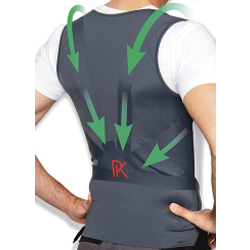 GILET PERCKO LYNE PRO HOMME PROTECTION DU DOS REF.X03-007834