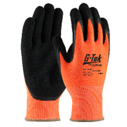 GANT ANTI-COUPURE ORANGE NIV.4544CX PAUME ENDUITE NITRIL REF.16-340OR