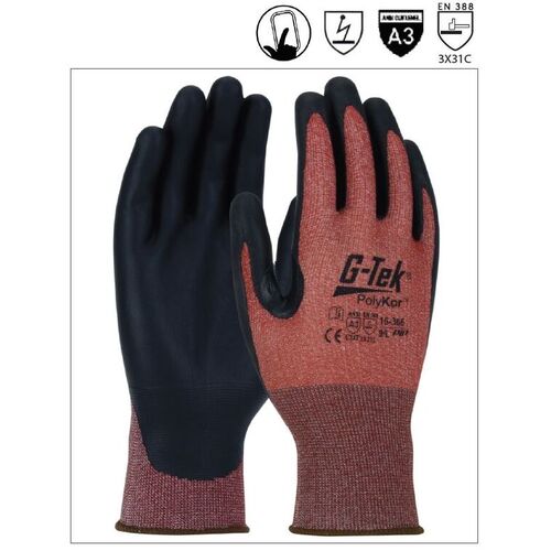 GANT G-TEK ANTI-COUPURE NIVF 4X31C PAUME ENDUITE PU TACTIL REF.16-368