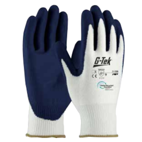 GANT PLASTIQUE RECYCLE  EN488 2131X ENDUIT LATEX MARINE  REF31-632R