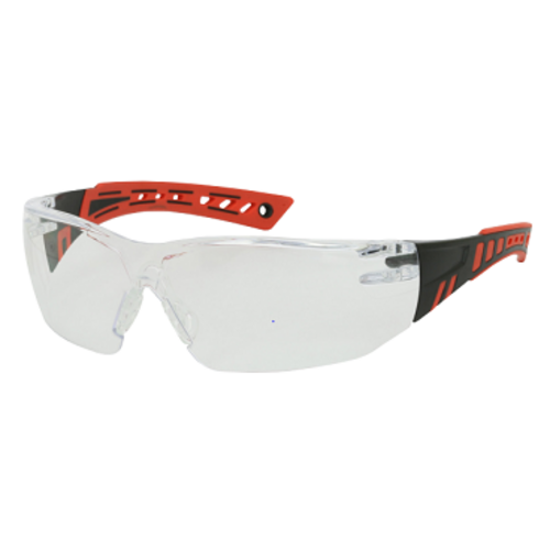 LUNETTES SQUADRON INCOLORE BRANCHES ORANGE/NOIR REF.250-87-0020