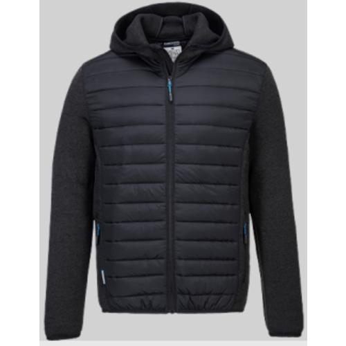 DOUDOUNE BAFFLE GRIS CHINE 100% NYLON 60G REF.T832