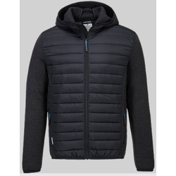 DOUDOUNE BAFFLE GRIS CHINE 100% NYLON 60G REF.T832