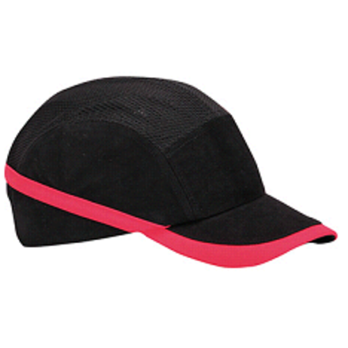 CASQUETTE ANTI HEURT AEREE PC NOIR/ROUGE.r&eacute;f.PW69