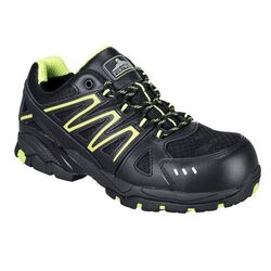 CHAUSSURE DE SECU TYPE BASKET VISTULA NOIR/VERT COMPOSITE S1P REF.FC67