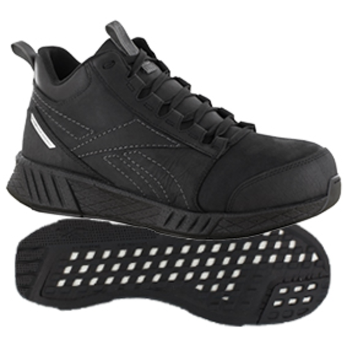 CHAUSS DE SECU HAUTE NOIR CUIR S3 SRC EMBOUT COMPOSITE REF.IB1081S3