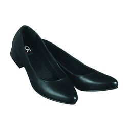 BALLERINE FEMME BRAX NOIR EN CUIR TALON DE 2.5CM