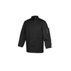 VESTE CUISINE NERO PC ML NOIR + LOGO CMA 17