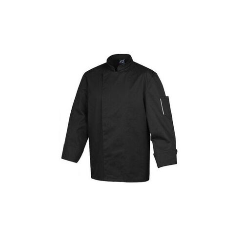 VESTE CUISINE NERO PC ML PISTACHE  + LOGO CMA 17