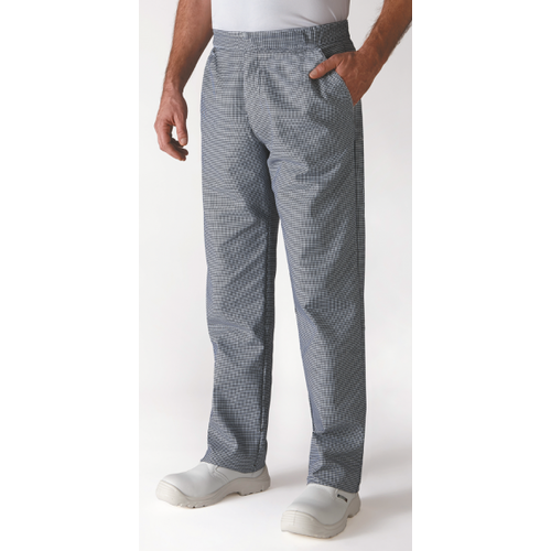 PANTALON DE CUISINE UMINI PIED DE POULE PC REF.UMINI