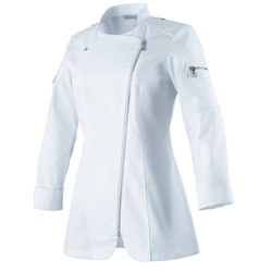 VESTE DE CUISINE FEMME ATTITUDES ML BLANCHE PC