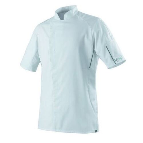 VESTE DE CUISINE BENAK BLANCHE MC 37�5c POLYTENCEL 195G