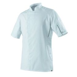 VESTE DE CUISINE BENAK BLANCHE COL MOF MC 37�5 POLYTENCEL 195G