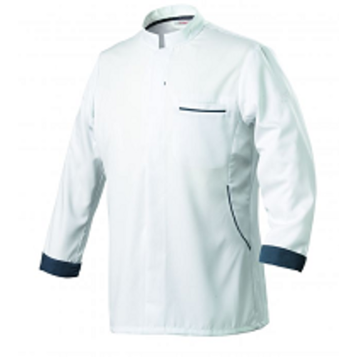 VESTE DE CUISINE MIXTE DUNES ML POLYESTER SEAQUAL 185GR