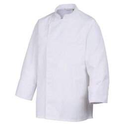 VESTE CUISINE ENERGY PC ML BLANCHE /BLANC