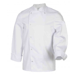 VESTE DE CUISINE  INOX PC MANCHES LONGUES