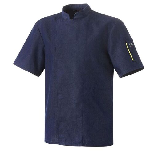 VESTE CUISINE NERO PC MC DENIM