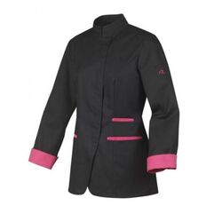 VESTE FEMME RIA NOIR / ROSE PC ML