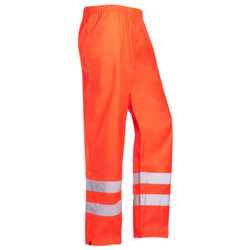 PANT DE PLUIE MONORAY/BITORAY HV EN471 TEXOFLEX ROUGE FLUO R&eacute;f.199A