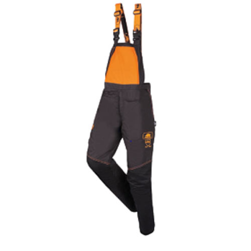 COTTE A BRETELLE ANTI-COUPE GRIS/ORANGE PC CLASSE 1TYPE A REF.1RG1