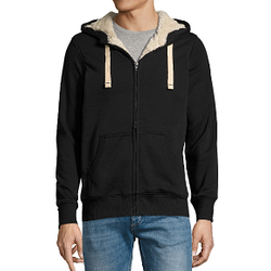 VESTE ZIPPEE UNISEXE DOUBLEE SHERPA COTON/POLY REF 00584