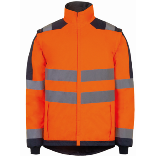BLOUSON INT. KITA/FREYA HV ORANGE/MARINE FLUO EN ISO 20471 GILAFEPICO