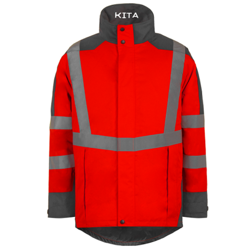 VESTE  SEULE KITA/HERA ROUGE/GRIS IMPER RESPIRANT HV REF.EPICO