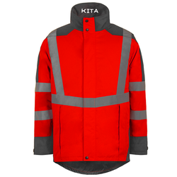 VESTE  SEULE KITA/HERA ROUGE/GRIS IMPER RESPIRANT HV REF.EPICO