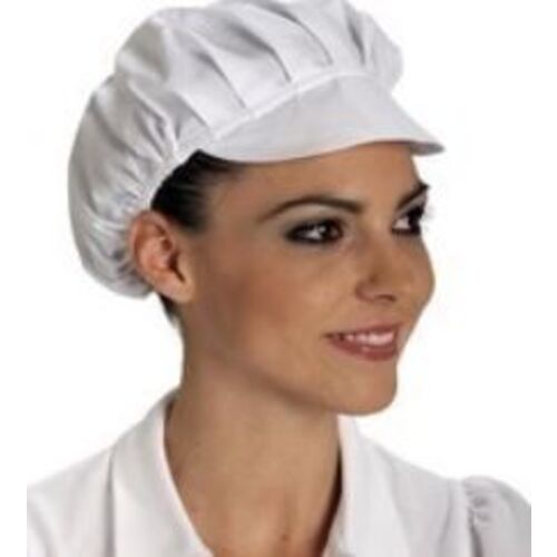 CASQUETTE A VISIERE GAVROCHE BLANC R&eacute;f.PF40V