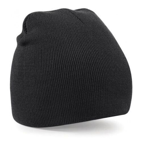 BONNET BEECHFIELD ACRYLIQUE BICOLORE NOIR R&eacute;f.B44C