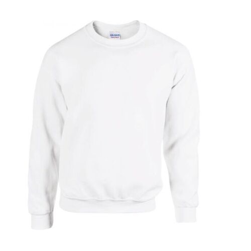 SWEAT GILDAN HEAVY BLEND CP 50/50 ML BLANC R&eacute;f.GI18000