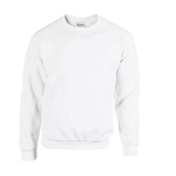 SWEAT GILDAN HEAVY BLEND CP 50/50 ML BLANC R&eacute;f.GI18000