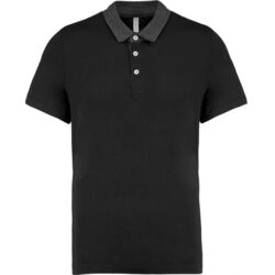 POLO JERSEY HOMME BICOLORE 100% COTON  REF.K260
