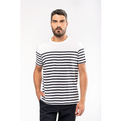 T SHIRT MARIN COL ROND BIO HOMME 100% COTON REF.K3033