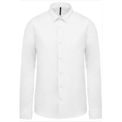 CHEMISE HOMME POPELINE 100% COTON ML REF.K513