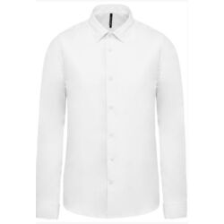 CHEMISE HOMME POPELINE 100% COTON ML REF.K513